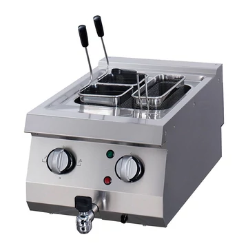 Nagy teljesítményű tésztafőző - 1 x 20L - Elektromos - Egyzónás - 70cm mélységű