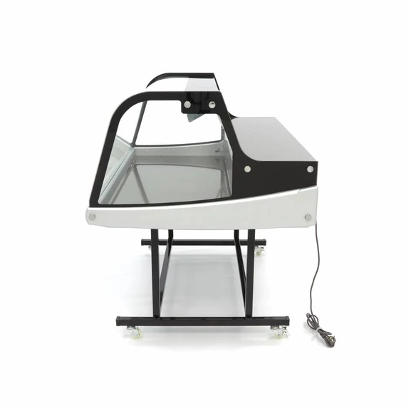 Bemutató vitrin állvánnyal 125cm - 255L