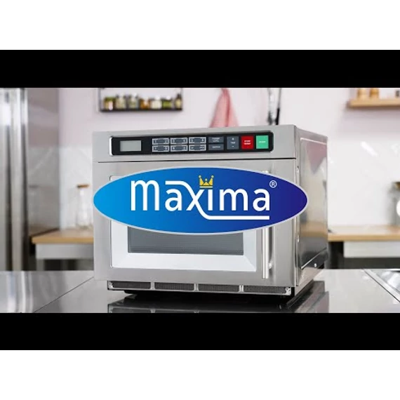 Mikrohullámú sütő 30L - 1800W - 20 előre programozható program - 2 polc