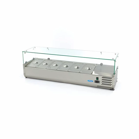 Feltéthűtő - 140cm - 6 x 1/3 GN számára