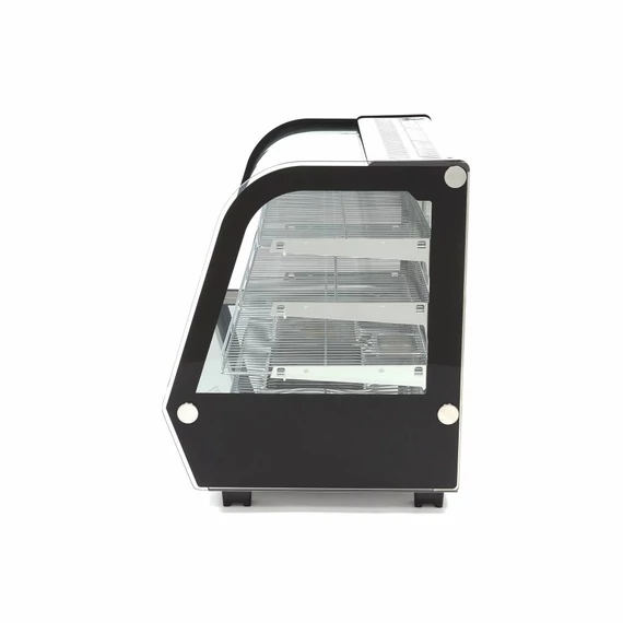 Fűtött bemutatóvitrin 85,6cm - 3 polc - 160L