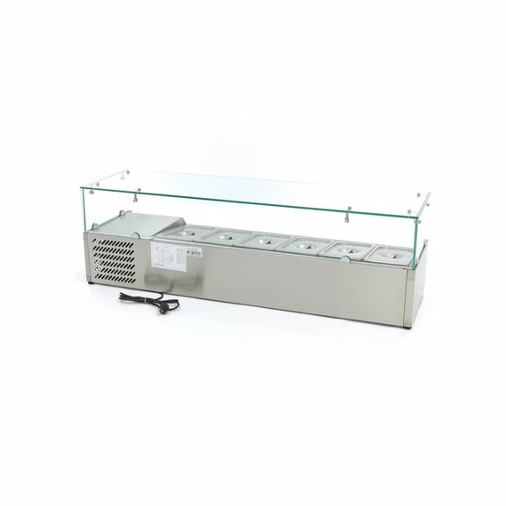 Feltéthűtő - 140cm - 6 x 1/3 GN számára