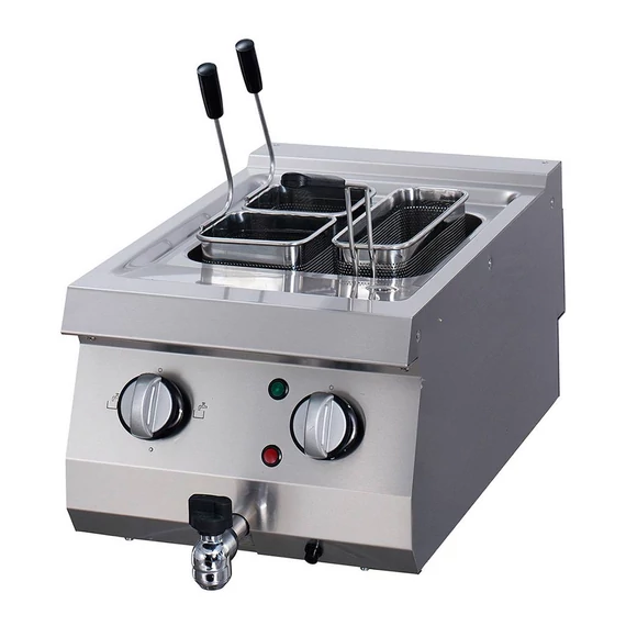 Nagy teljesítményű tésztafőző - 1 x 20L - Elektromos - Egyzónás - 70cm mélységű