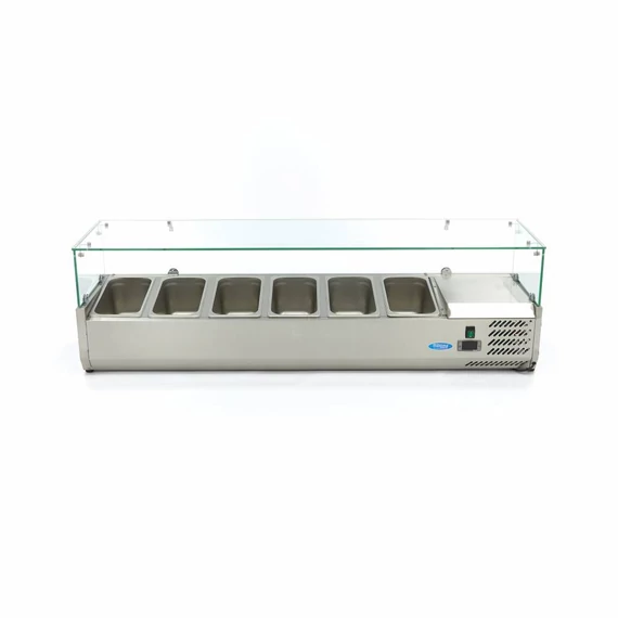 Feltéthűtő - 150cm - 6 x 1/3 GN számára