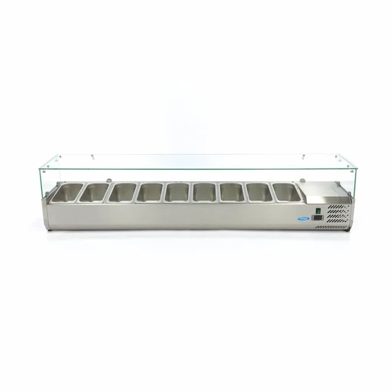 Feltéthűtő - 200cm - 9 x 1/3 GN méretben