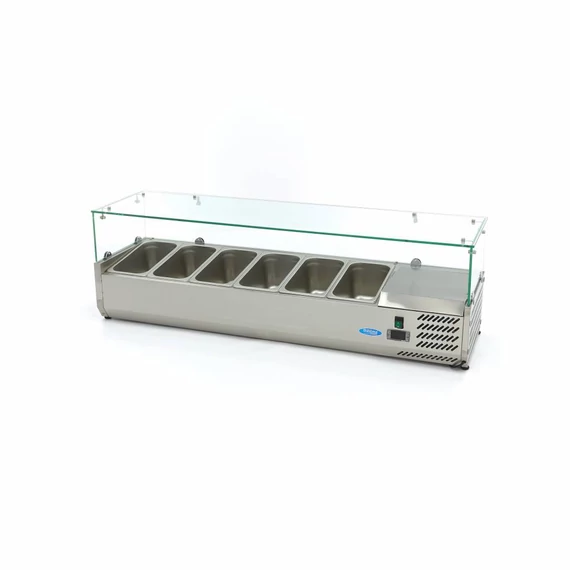 Feltéthűtő - 140cm - 6 x 1/3 GN számára