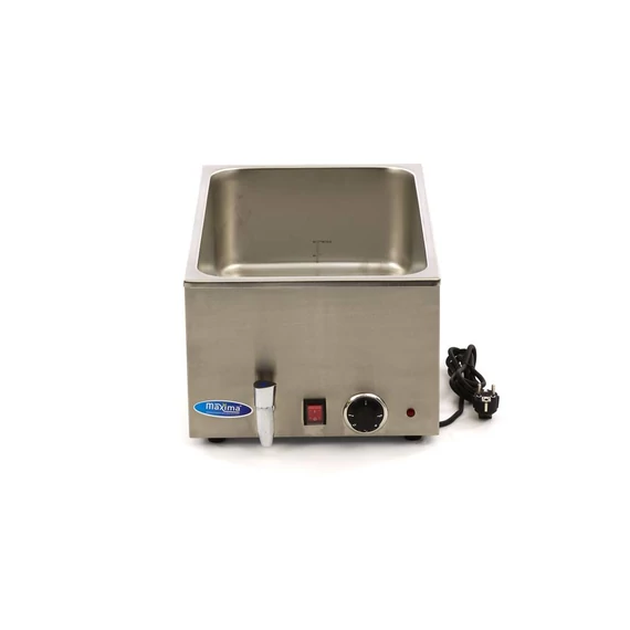 Bain Marie leeresztő csappal