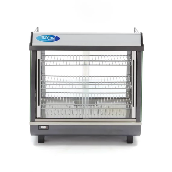 Fűtött bemutatóvitrin 67,5cm - 3 polc - 96L