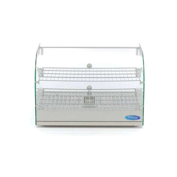 Fűtött bemutatóvitrin 55cm - 2 polc - 45L