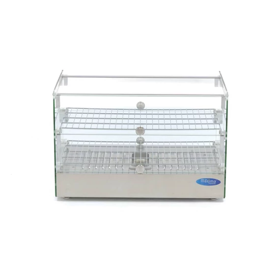 Fűtött bemutatóvitrin 55cm - 2 polc - 50L