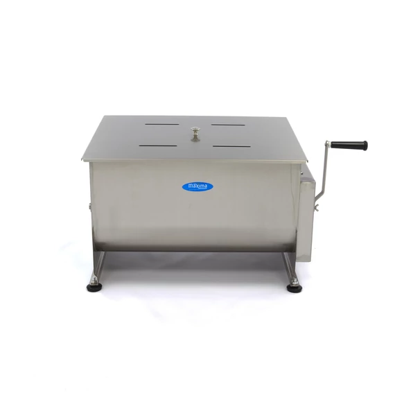 Húskeverő 60L - Kézi - Kéttengelyes - 45kg hús