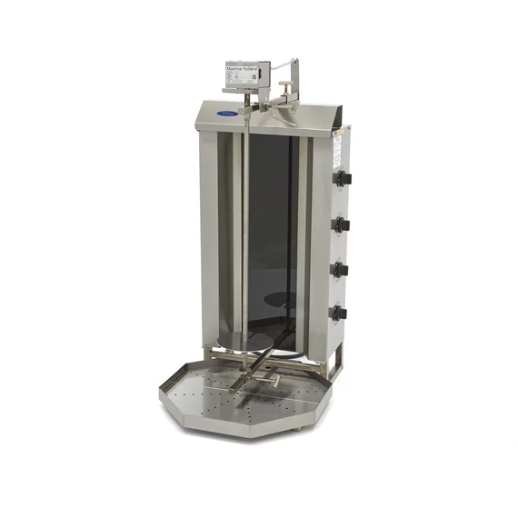 Gyros / Kebab grill elektromos - 4 égővel - 50kg hús