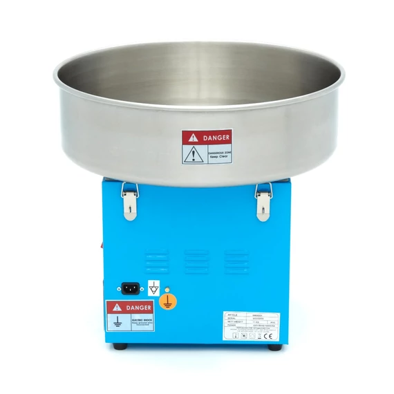 Vattacukor készítő gép - ø 52cm - Kék