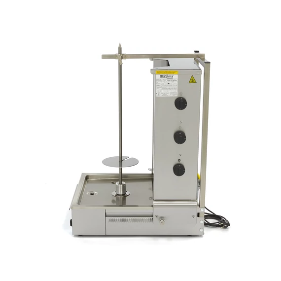 Gyros / Kebab grill gáz - 3 égővel - 40kg hús