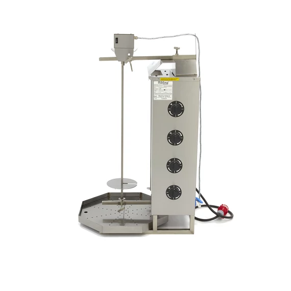 Gyros / Kebab grill elektromos - 4 égővel - 50kg hús