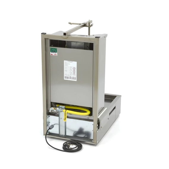 Gyros / Kebab grill gáz - 2 égővel - 20kg hús