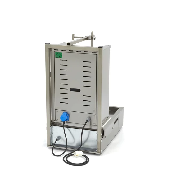 Gyros / Kebab grill elektromos - 2 égővel - 20kg hús