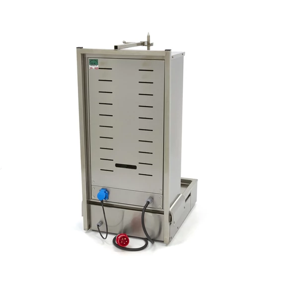 Gyros / Kebab grill elektromos - 4 égővel - 70kg hús