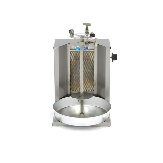 Gyros / Kebab grill gáz - 1 égő - 10 kg hús