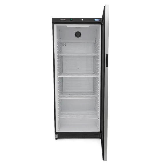 Hűtőszekrény - 600L - Fekete - Üvegajtóval