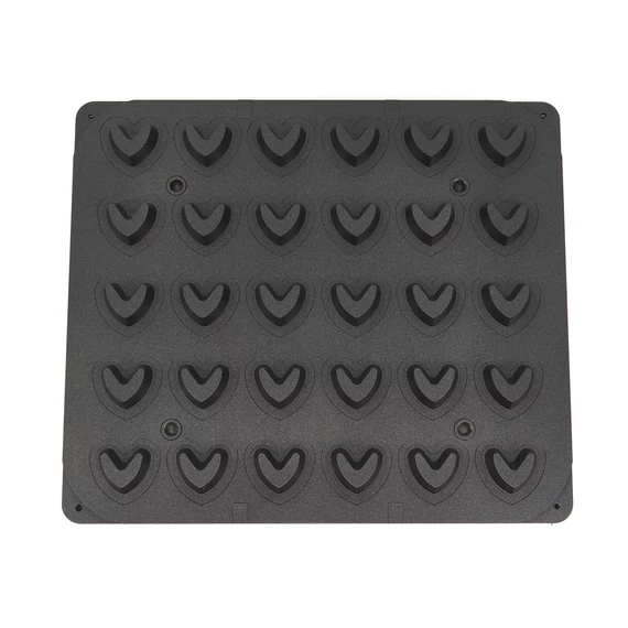 Tartlet forma - Szív - 30 darab