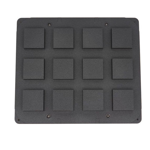 Tartlet forma - Négyzet alakú - 72/62 mm - 12 db