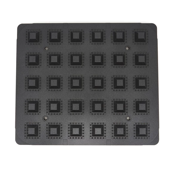 Tartlet forma - Négyzet alakú - 41/23 mm - 30 db