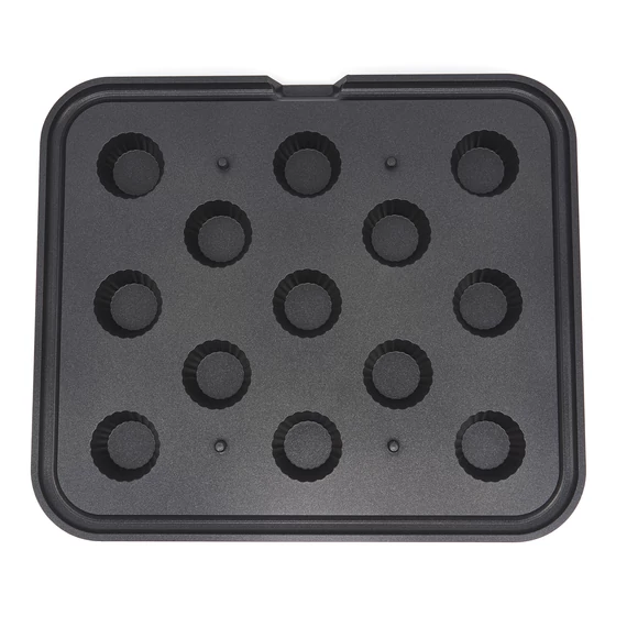 Tortilla forma - hullámos - 48/36 mm - 13 darab