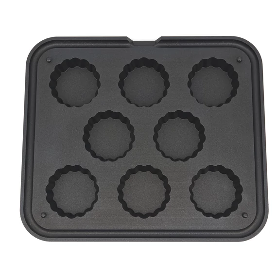 Tartlet forma - hullámos - 84/71 mm - 8 db