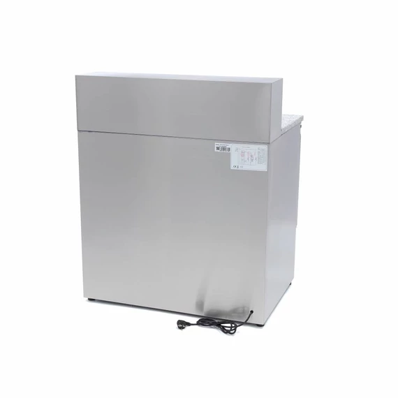 Pizza előkészítő hűtött munkaasztal 2 ajtóval - 90cm -285L