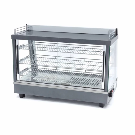 Fűtött bemutatóvitrin 91,5cm - 3 polc - 136L
