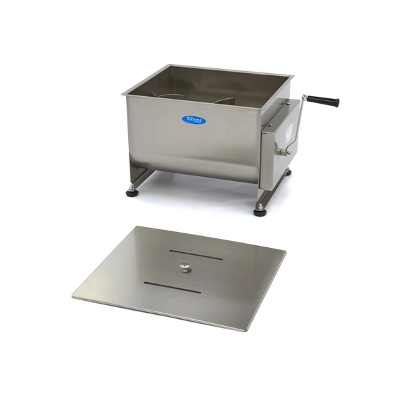 Húskeverő 40L - Kézi - Dupla tengelyes - 30kg hús