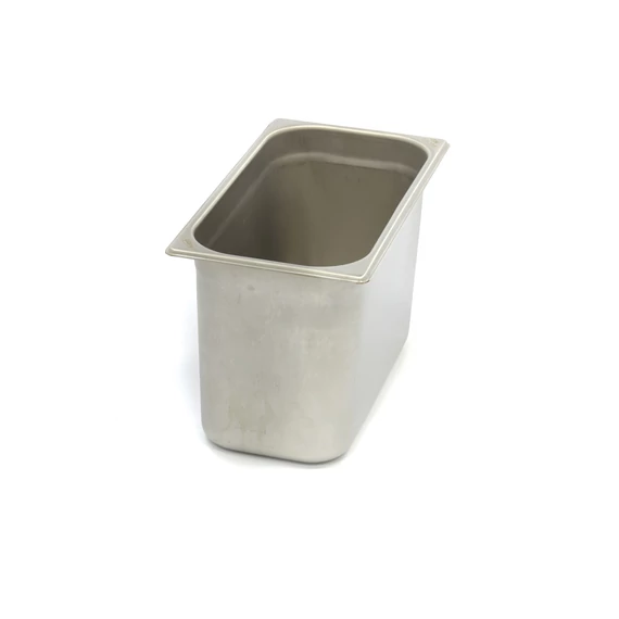 Gasztronorm tartály 1/3 GN - 20cm mély - 32,5 x 17,6cm - Rozsdamentes acél