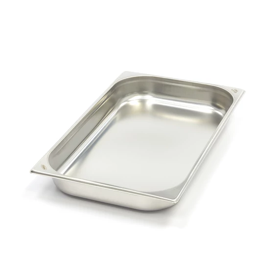 Gasztronorm tartály 1/1 GN - 6,5cm mély - 53 x 32,5 cm - Rozsdamentes acél