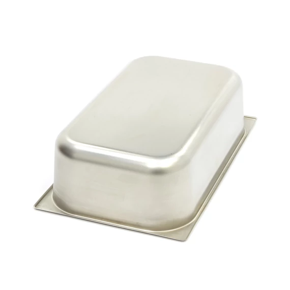 Gasztronorm tartály 1/1 GN - 15cm mély - 53 x 32,5cm - Rozsdamentes acél