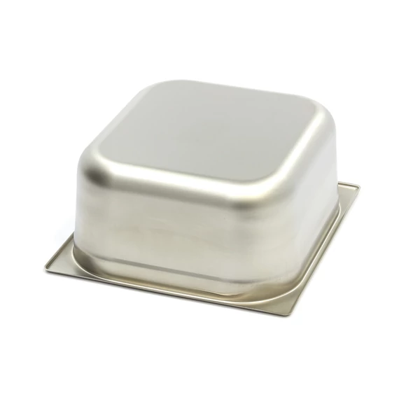 Gasztronorm tartály 1/2 GN - 15cm mély - 32,5 x 26,5cm - Rozsdamentes acél