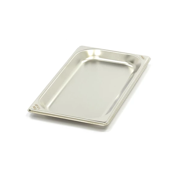 Gasztronorm tartály 1/3 GN - 2cm mély - 32,5 x 17,6cm - Rozsdamentes acél