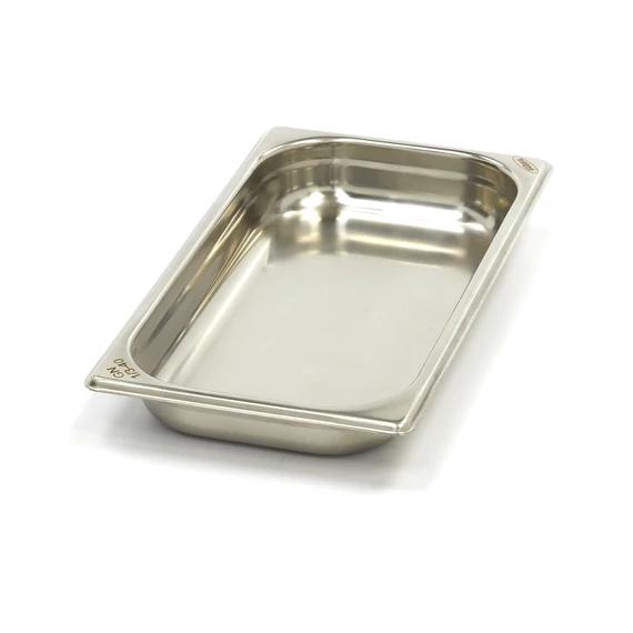 Gasztronorm tartály 1/3 GN - 4cm mély - 32,5 x 17,6cm - Rozsdamentes acél