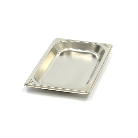 Gasztronorm tartály 1/4 GN - 2cm mély - 26,5 x 16,2cm - Rozsdamentes acél