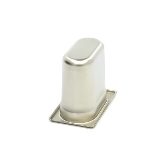 Gasztronorm tartály 1/9 GN - 15cm mély - 17,6 x 10,8cm - Rozsdamentes acél