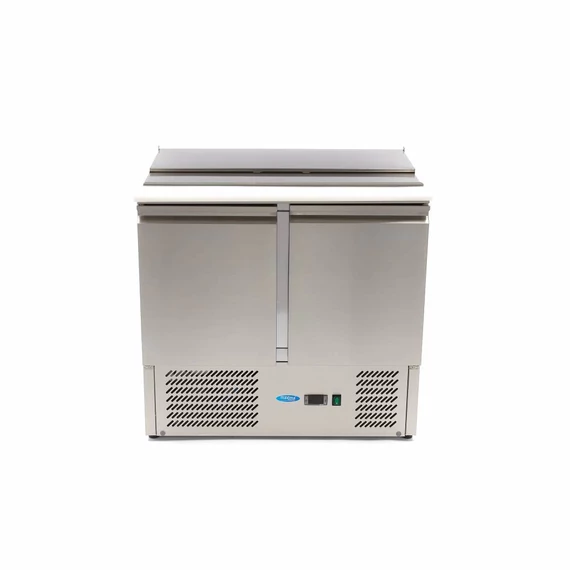 Salátás hűtő - 2 ajtós - 90cm - 257L
