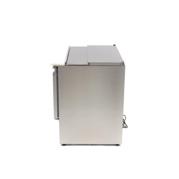 Salátás hűtő - 2 ajtós - 90cm - 257L