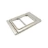 Menü tálca 225 x 175 mm - Kicsi - 2 rekeszes