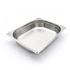 Gasztronorm tartály 1/2 GN - Perforált - 6,5cm mély - 32,5 x 26,5cm - Rozsdamentes acél