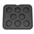 Tartlet forma - hullámos - 84/71 mm - 8 db