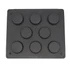 Tartlet forma - hullámos - 84/71 mm - 8 db