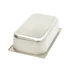 Gasztronorm tartály 1/1 GN - 15cm mély - 53 x 32,5cm - Rozsdamentes acél