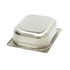 Gasztronorm tartály 1/2 GN - 10cm mély - 32,5 x 26,5cm - Rozsdamentes acél