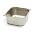 Gasztronorm tartály 1/2 GN - 15cm mély - 32,5 x 26,5cm - Rozsdamentes acél