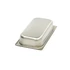Gasztronorm tartály 1/3 GN - 6,5cm mély - 32,5 x 17,6cm - Rozsdamentes acél